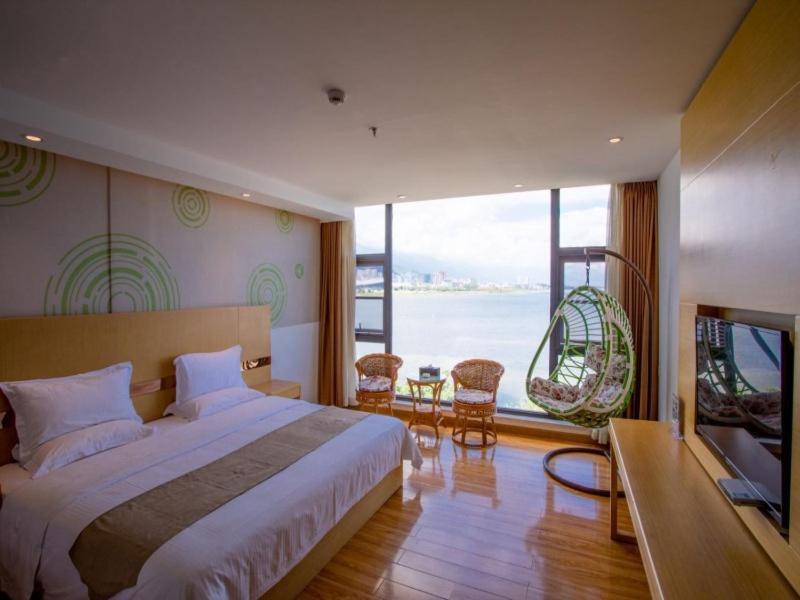 Greentree Inn Yunnan Dali Puhai Binhai Road Business Hotel Exterior photo